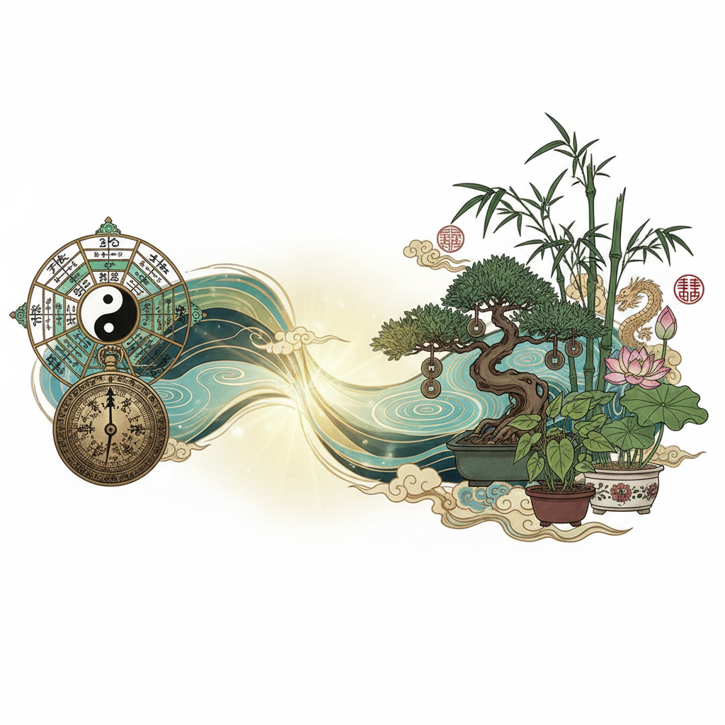 ** Exploring the Harmonious Relationship Between Feng Shui and Plants in Chinese Metaphysics