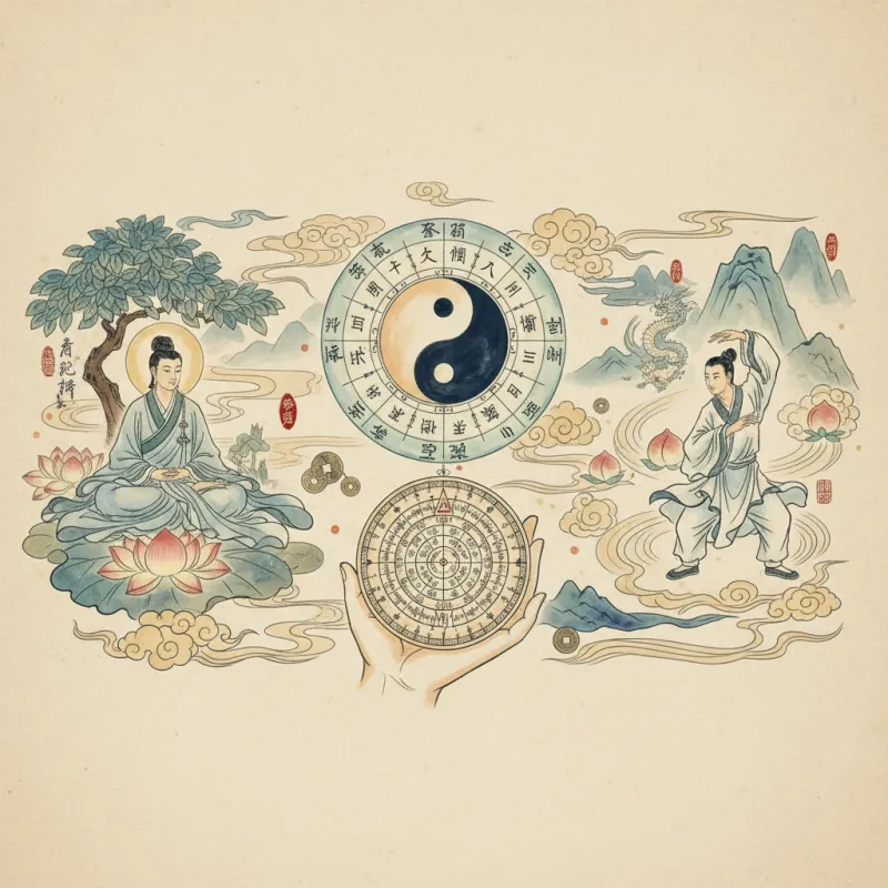 Chinese Meditation: A Guide to Daoist and Buddhist Practices