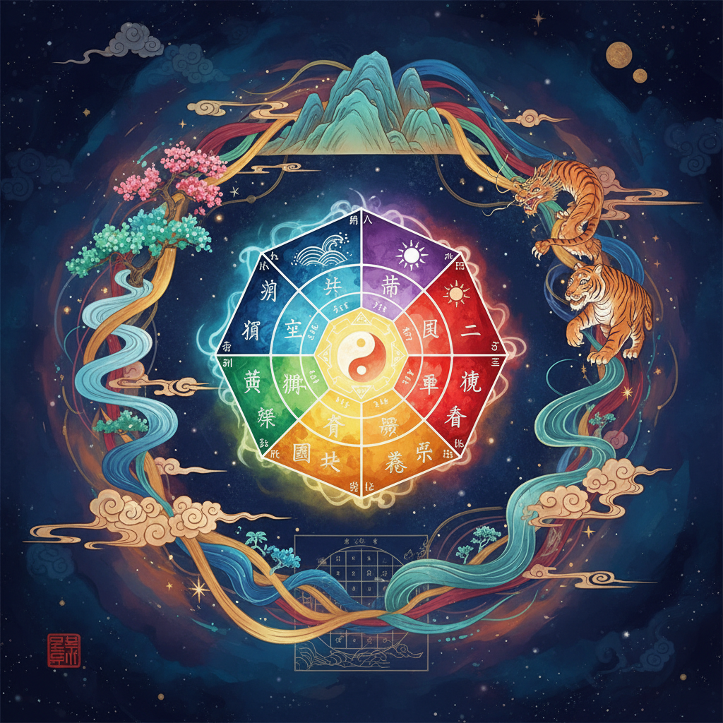 Discovering the Colors of Feng Shui and I Ching: Their Power and Symbolism