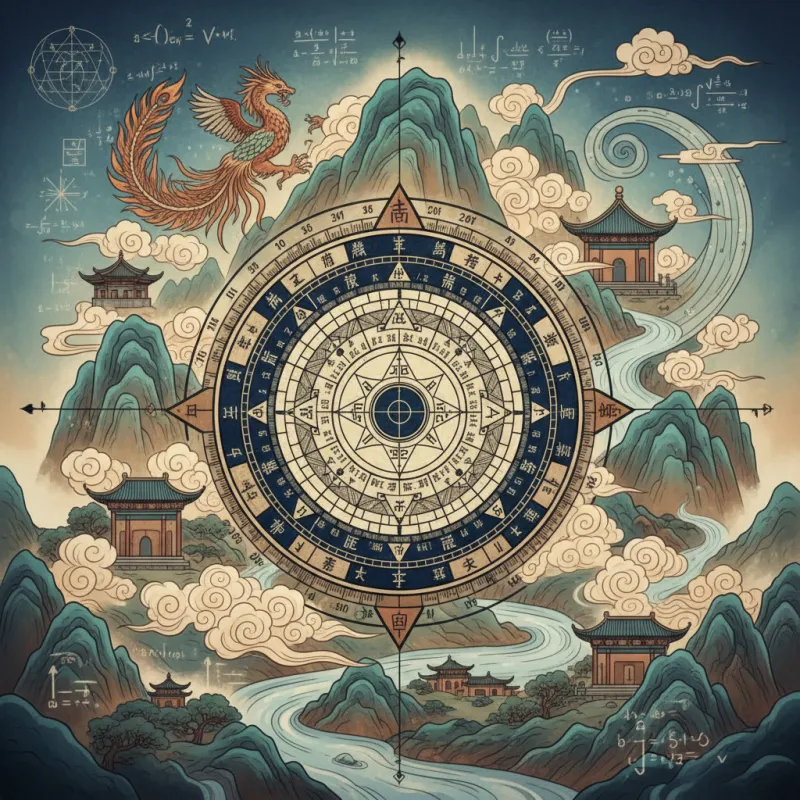 The Compass School of Feng Shui: Mathematics, Not Magic