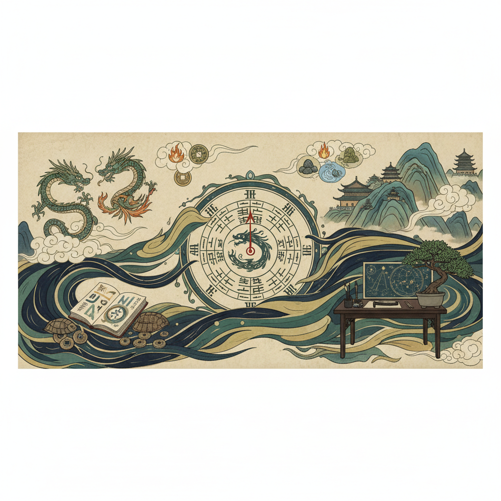 Exploring Feng Shui, I Ching, and Chinese Metaphysics: Symbols of Ancient Divination and Geomancy