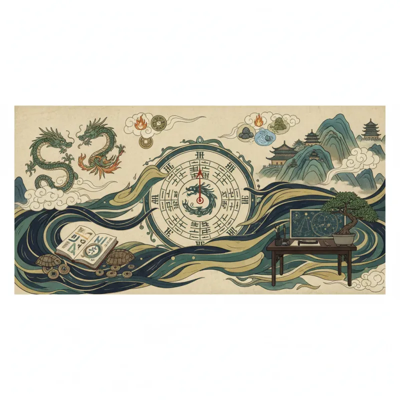 Exploring Feng Shui, I Ching, and Chinese Metaphysics: Symbols of Ancient Divination and Geomancy