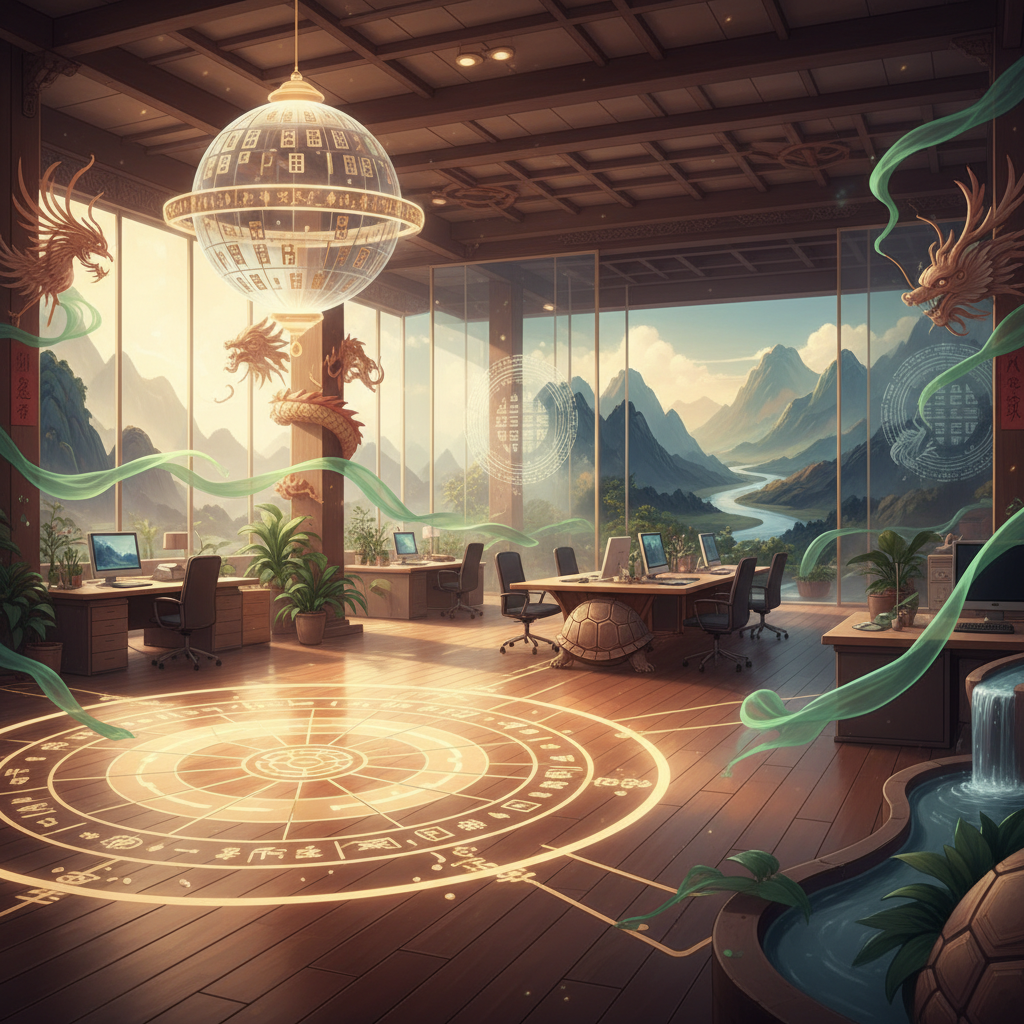 Unlocking Office Harmony: The Role of Feng Shui and I Ching in Modern Workspaces