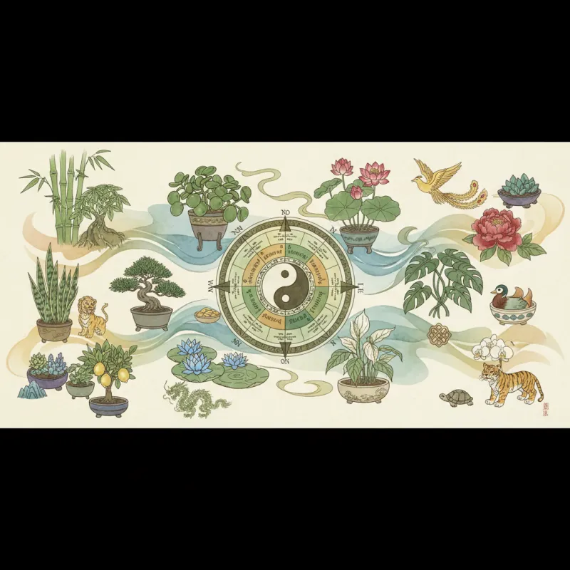 Feng Shui Plants Guide: Which Plants to Use and Where