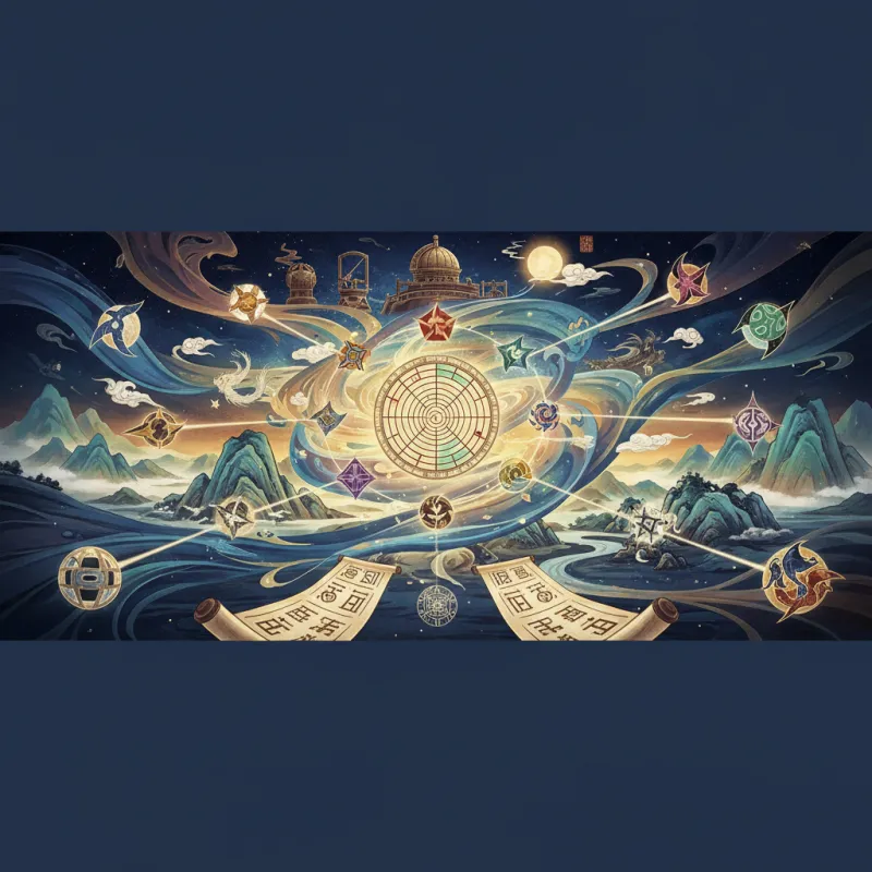Harnessing the Power of Flying Stars in Feng Shui and I Ching