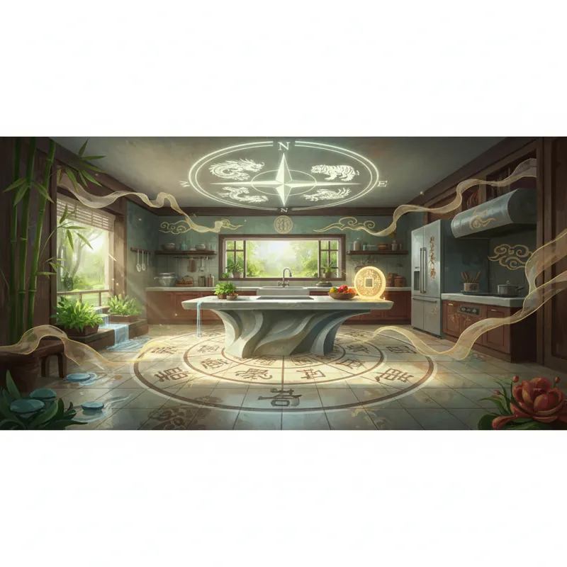 Harmonizing Your Kitchen: The Role of Feng Shui and I Ching in Culinary Spaces