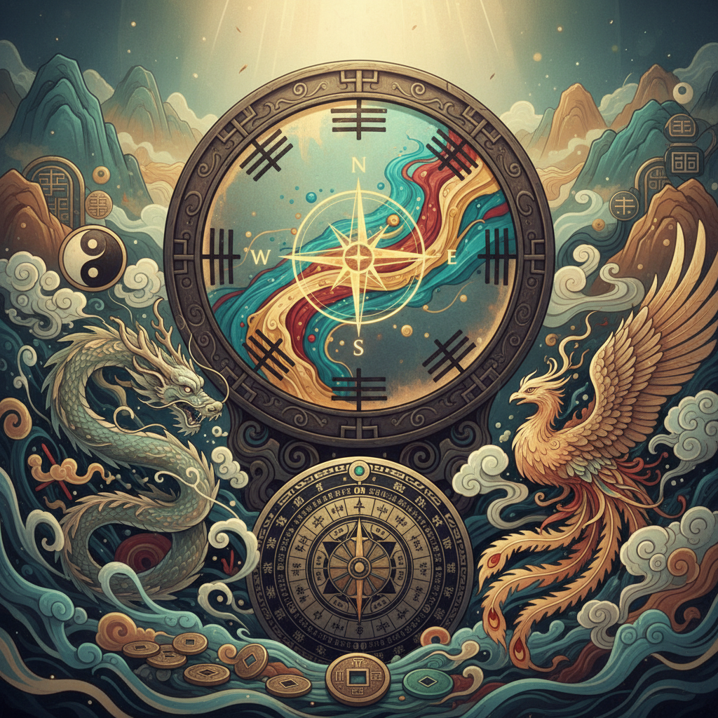 Reflecting Harmony: The Role of Mirrors in Feng Shui and I Ching Divination