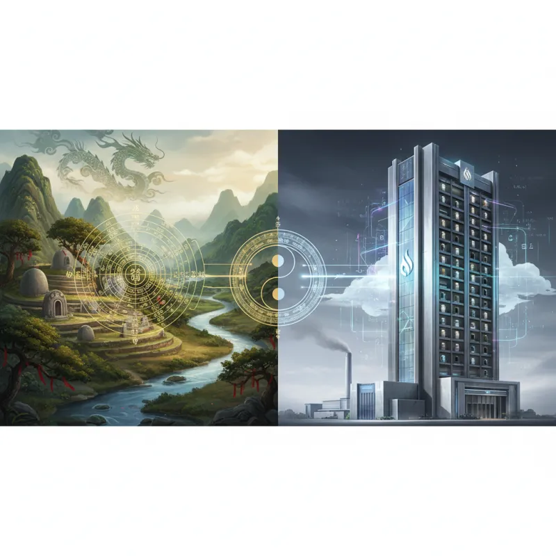 Burial Feng Shui vs Modern Cremation